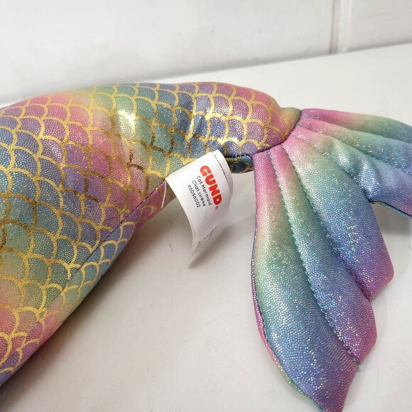 Gund Cat Mermaid Plush Toy Stuffed Animal 16" Long - Picture 3 of 8